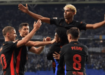 ইয়ামালদের গোলে গোলে লা লিগার চ্যাম্পিয়ন বার্সেলোনা