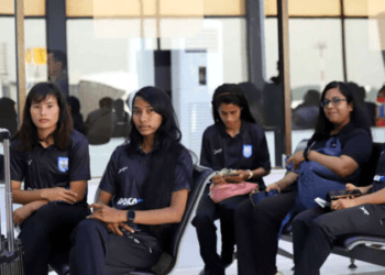 ত্রিদেশীয় সিরিজের জন্য দেশ ছাড়লো বাংলাদেশ নারী ফুটবল দল