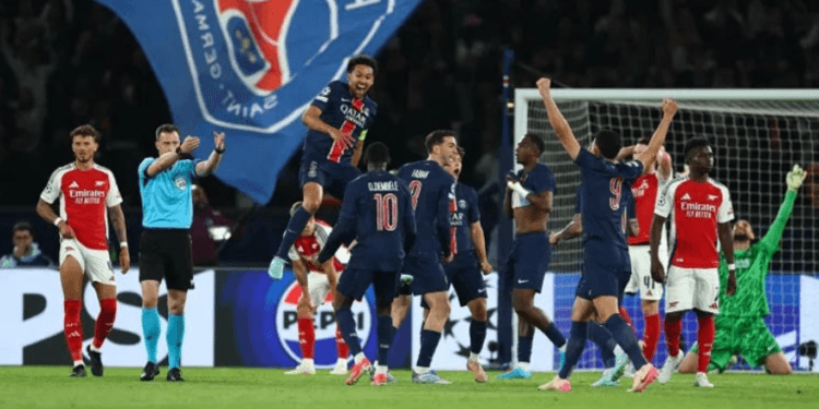 চ্যাম্পিয়ন্স লিগের ফাইনালে পিএসজি