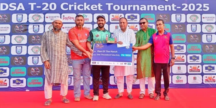 সম্রাটের অলরাউন্ড পারফরম্যান্সে যমুনাকে হারাল মেঘনা