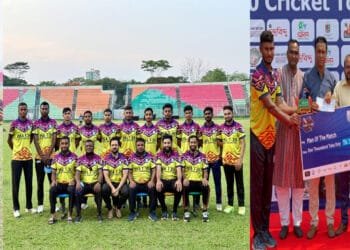 বৃথা গেলো নবাবের সেঞ্চুরি, বাহারের হ্যাটট্রিক আর হৃদয়-ফেরদৌসের ব্যাটে জিতলো সুরমা