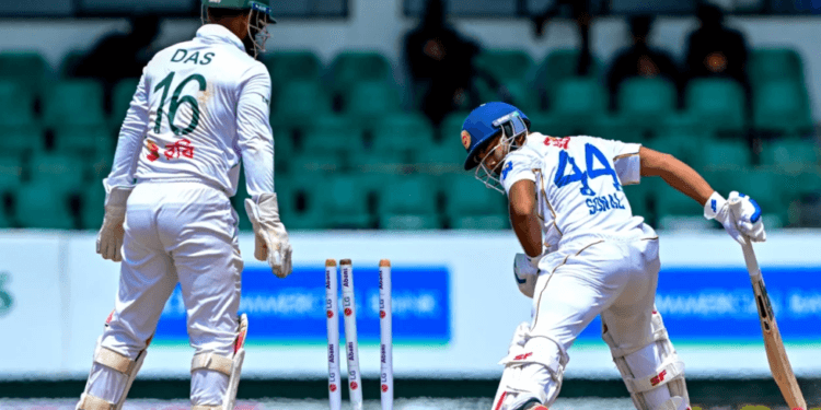 তাইজুলের ফাইফারে অলআউট হলাে শ্রীলঙ্কা