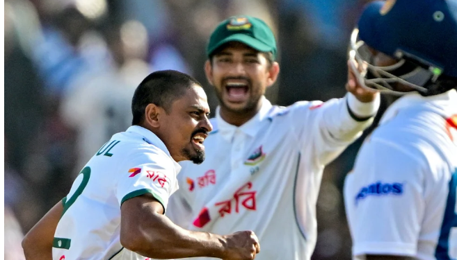 রিভিউ নিয়ে অবশেষে প্রথম উইকেটের দেখা পেলো বাংলাদেশ