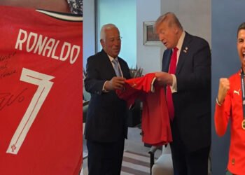 ইরান-ইসরায়েল যুদ্ধ, ট্রাম্পকে শান্তির বার্তা দিয়ে জার্সি পাঠালেন রোনালদো