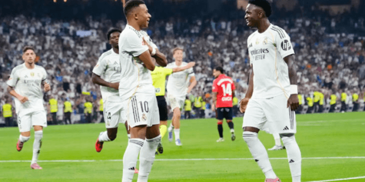 এমবাপের গোলে জয়ে শুরু রিয়াল মাদ্রিদের