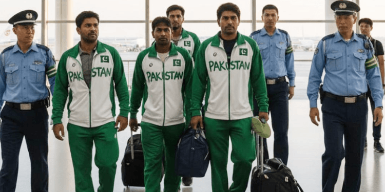 জাপানের বিমানবন্দরে ধরা পড়লো পাকিস্তানের ফুটবল দল!
