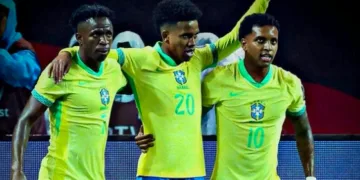 দক্ষিণ কোরিয়ার মাঠে গোল উৎসব ব্রাজিলের