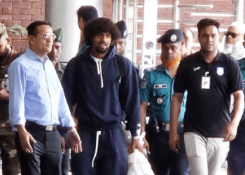 ঢাকায় হামজা চৌধুরী