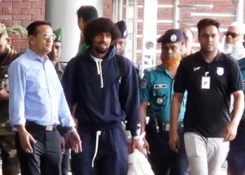 ঢাকায় হামজা চৌধুরী