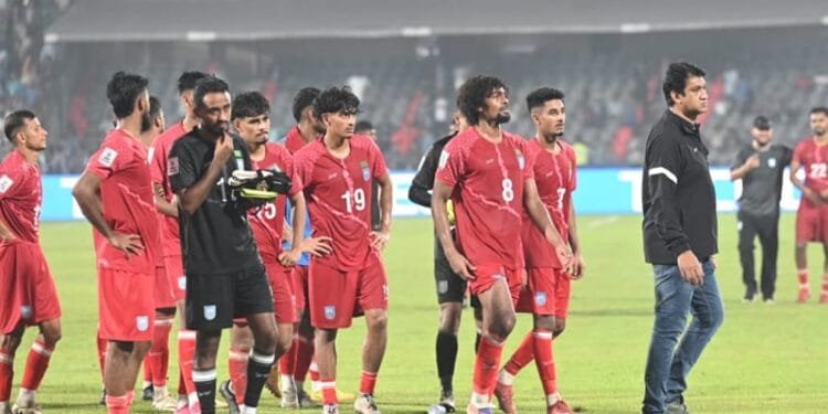 ৭ গোলের রোমাঞ্চ ছড়ানো ম্যাচে বাংলাদেশের হার