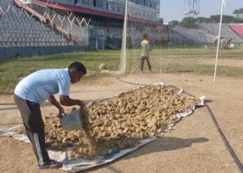 উইকেটের কাজ শুরু, মাঠে গড়াতে যাচ্ছে সিলেট ক্রিকেট লিগ