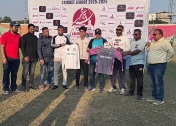 সিলেট জেলা অনূর্ধ্ব-১৬ দলকে জার্সি প্রদান