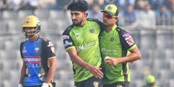 দুর্দান্ত খালেদে রংপুরকে ১১১ রানেই আটকে দিলো সিলেট টাইটান্স