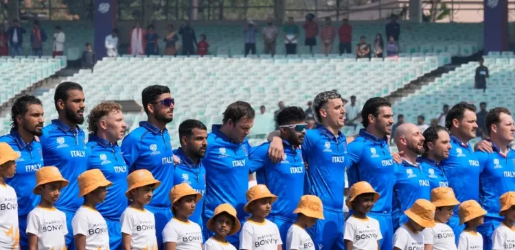 ফাঁকা গ্যালারিতে চলছে বাংলাদেশের বদলে খেলা স্কটল্যান্ডের ম্যাচ