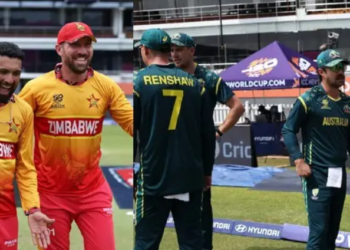 অস্ট্রেলিয়াকে বিদায় করে বিশ্বকাপের সুপার এইটে জিম্বাবুয়ে