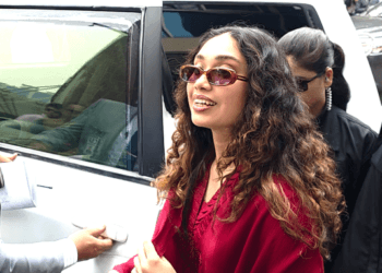 বাংলাদেশ ও পাকিস্তানের ম্যাচ দেখতে মিরপুরে জায়মা রহমান