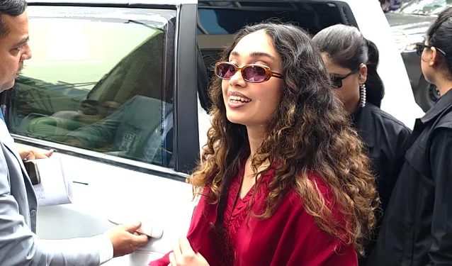 বাংলাদেশ ও পাকিস্তানের ম্যাচ দেখতে মিরপুরে জায়মা রহমান