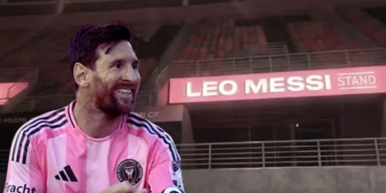 নতুন স্টেডিয়ামে ‘লিও মেসি স্ট্যান্ড’, প্রথম ম্যাচে খেলবেন মেসিও