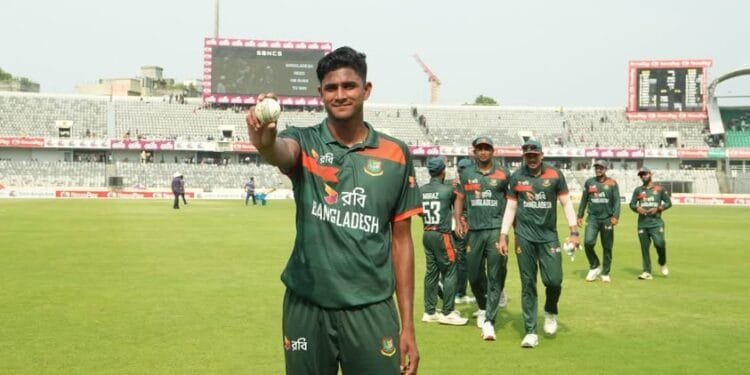 নিউজিল্যান্ডকে ২০০ পার করতে দিলো না নাহিদ রানারা