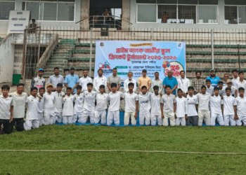 সুনামগঞ্জে শুরু হলো স্কুল ক্রিকেট