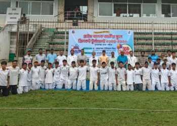 সুনামগঞ্জে শুরু হলো স্কুল ক্রিকেট
