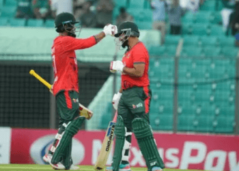 হৃদয়-শামীমের ব্যাটে সিরিজে লিড নিলো বাংলাদেশ