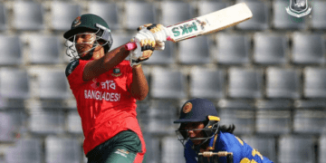 কার্টেল ওভারের ম্যাচে বাংলাদেশকে ৮৮ রানের টার্গেট দিলো শ্রীলঙ্কা