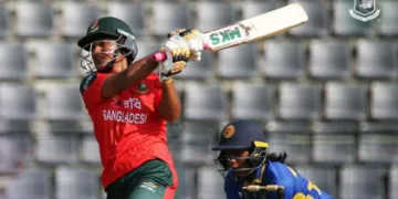 কার্টেল ওভারের ম্যাচে বাংলাদেশকে ৮৮ রানের টার্গেট দিলো শ্রীলঙ্কা