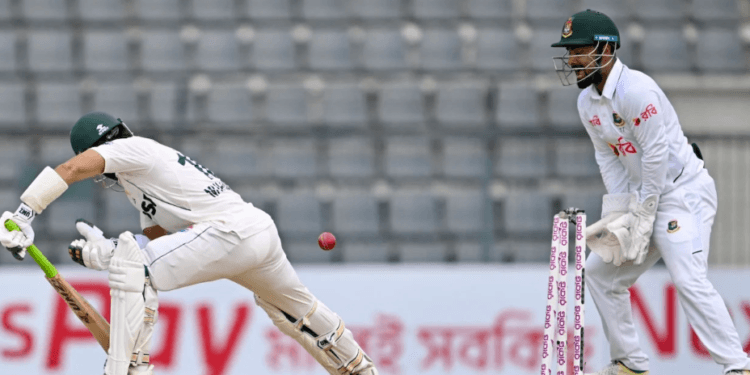 সিলেট টেস্টের নিয়ন্ত্রণ বাংলাদেশের হাতে