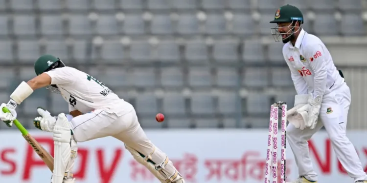 সিলেট টেস্টের নিয়ন্ত্রণ বাংলাদেশের হাতে