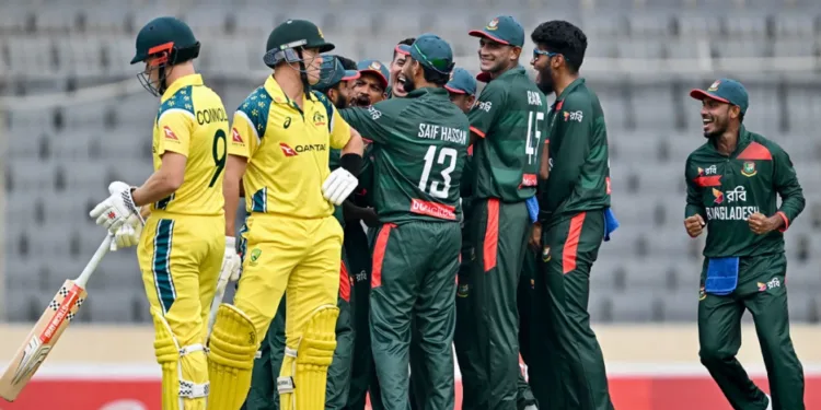 ২১ বছর পর অস্ট্রেলিয়াকে হারাল বাংলাদেশ