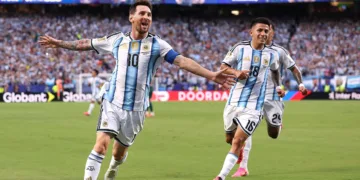 হ্যাট্টিকে বিশ্বকাপের সর্বোচ্চ গোলদাতা মেসি