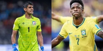 ব্রাজিলের বিপক্ষে ঐতিহাসিক ম্যাচের জন্য ভারতীয় দল ঘোষণা